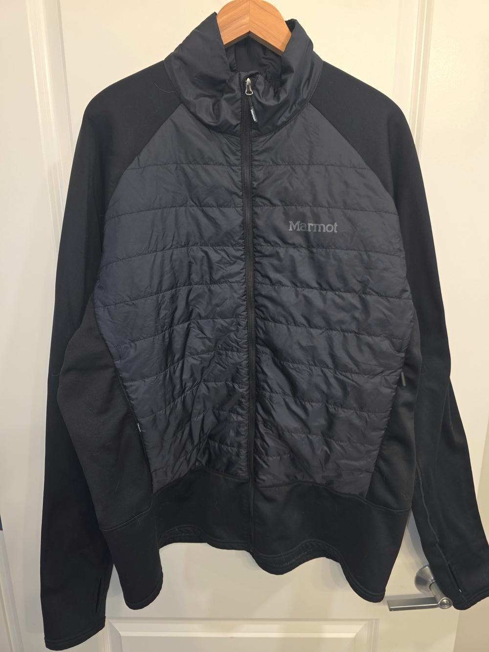 Men's XXL Black Marmot Pertex Quantum Jacket